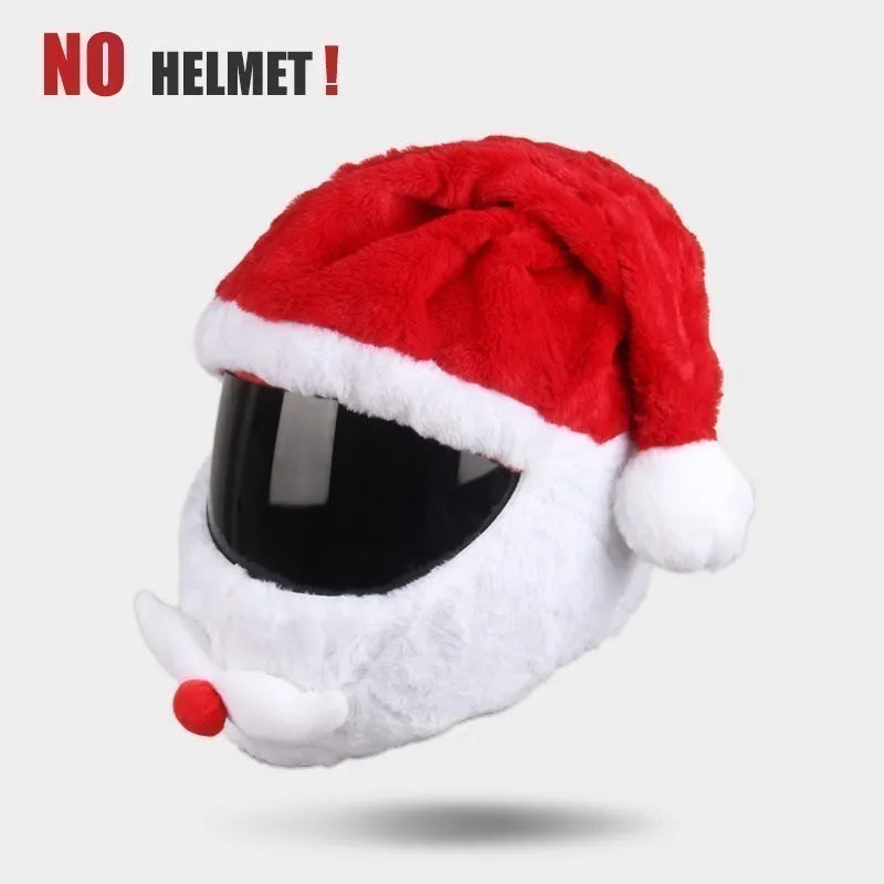 UCHOOSE Cartoon Plush Motorcycle Helmet Cover With Large Flexible Ears