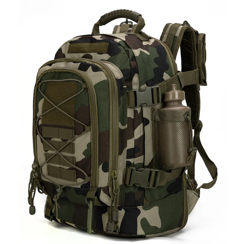 LQARMY Military Tactical Backpack For Hiking And Outdoor Camping Travel