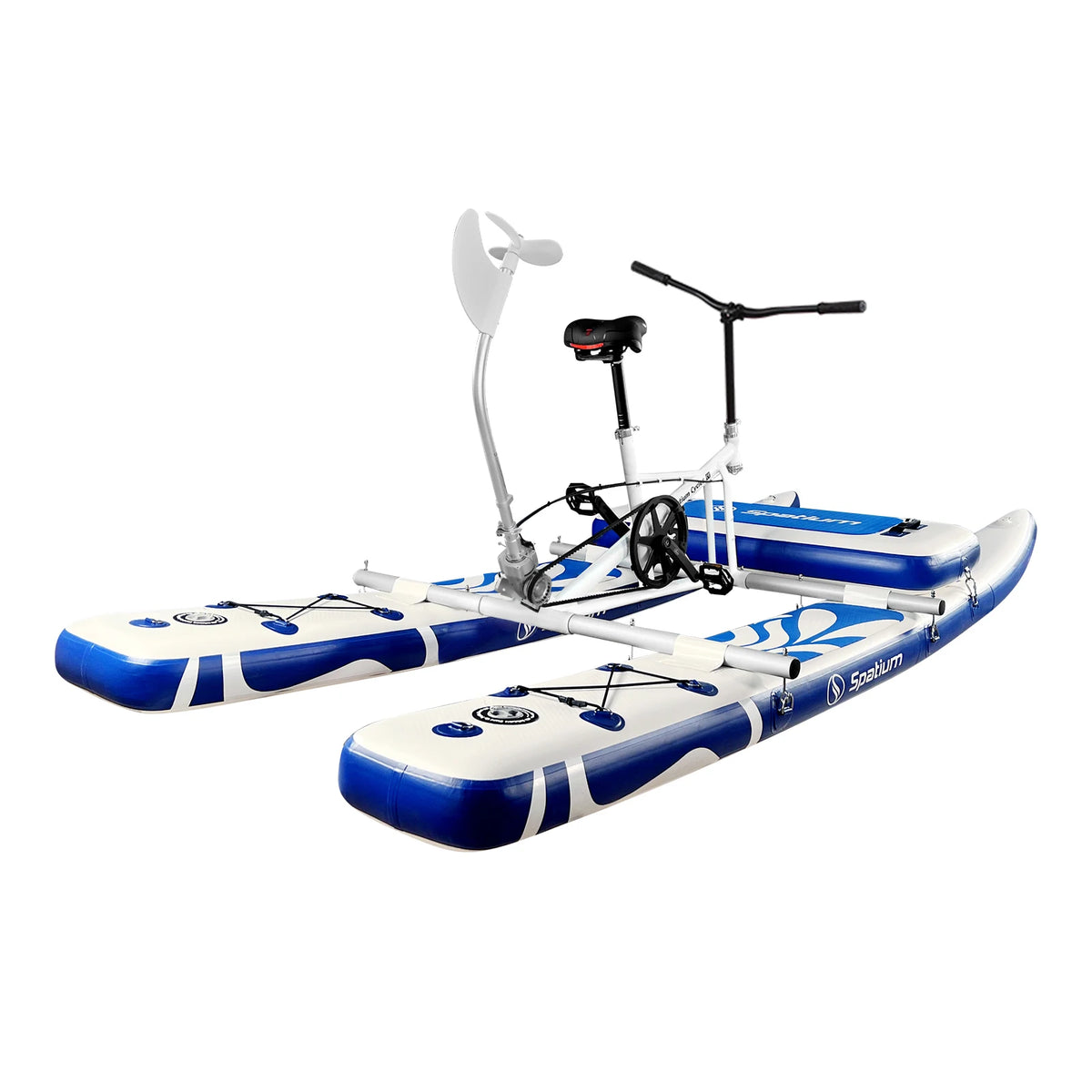 Spatium Adult Inflatable Water Bike With Pontoon And 3-Bladed Propeller