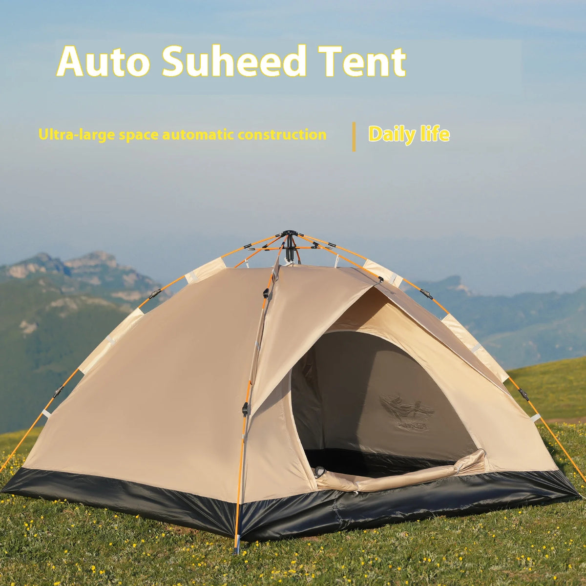 Pakicetus Instant Automatic Opening Portable Tent For Beach Camping