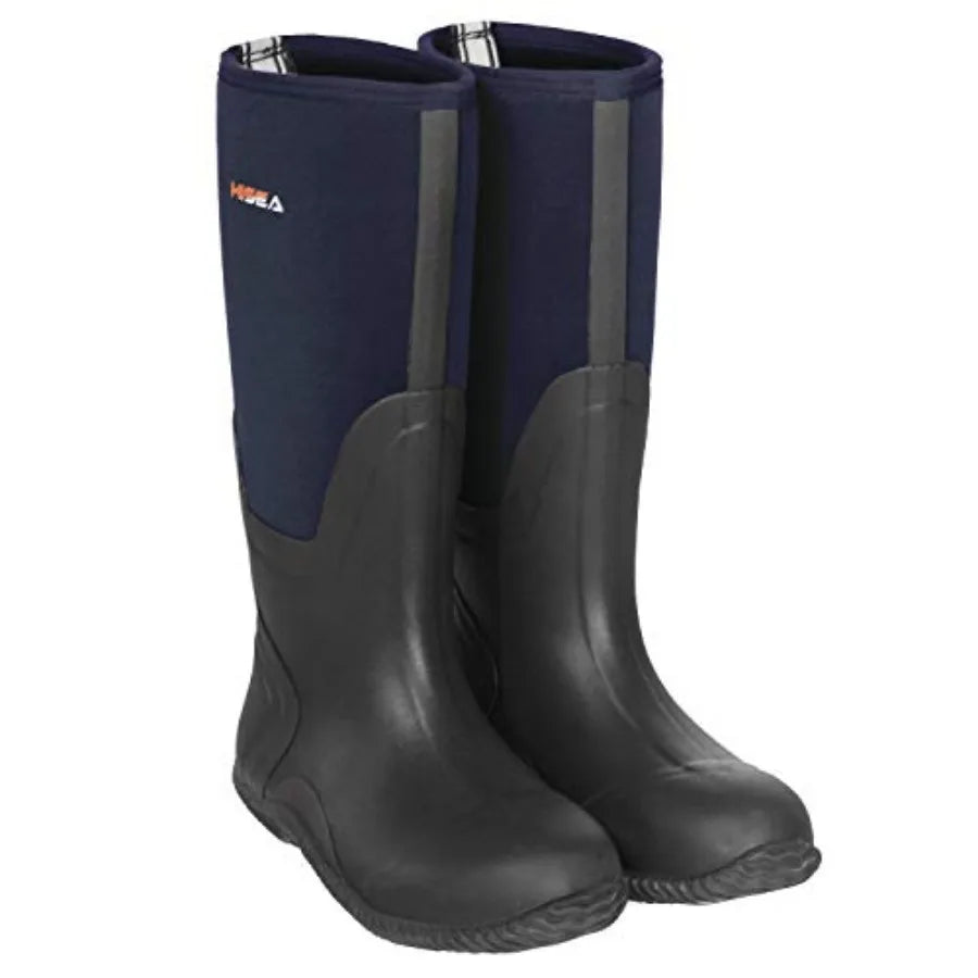 HISEA Mens Waterproof Insulated Rubber Boots For Outdoor Adventures