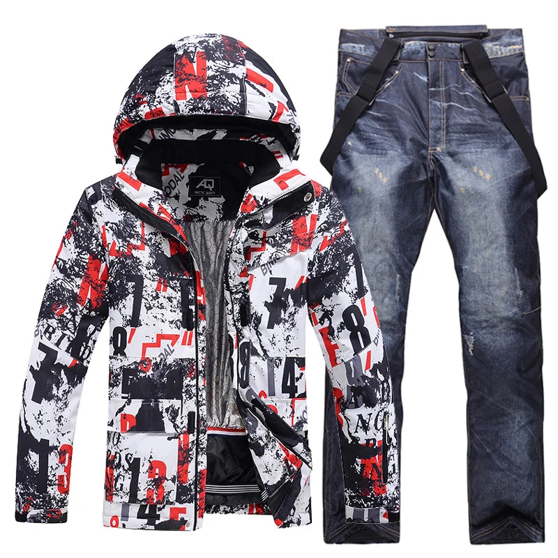 Arctic Queen Winter Snowboard Suit And Ski Jacket Set
