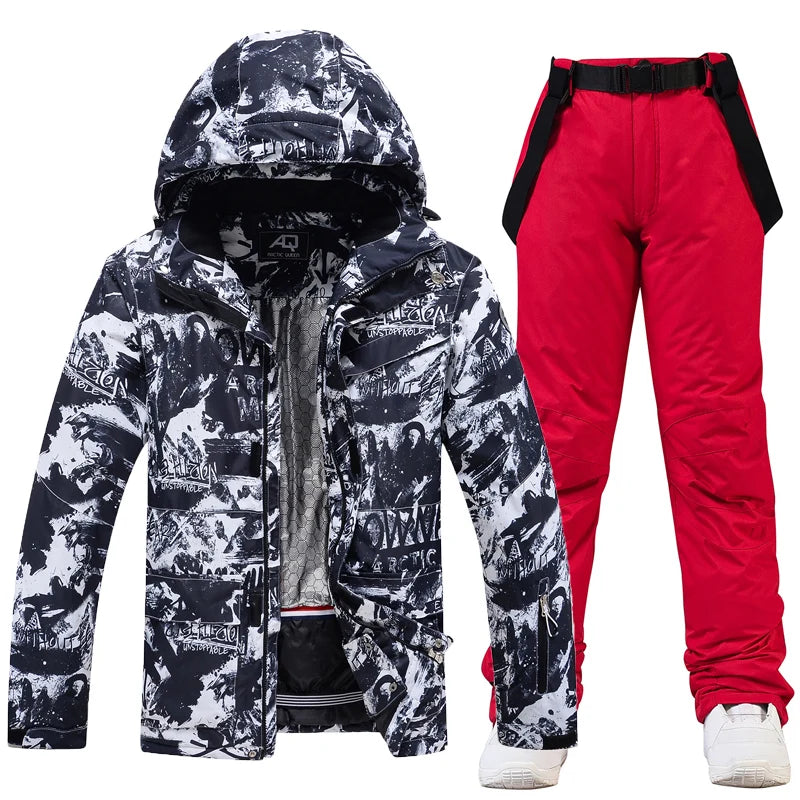 Arctic Queen Winter Snowboard Suit And Ski Jacket Set