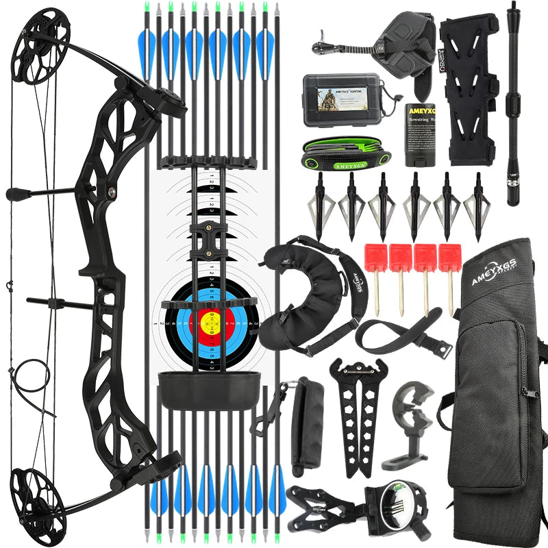 Durable Aluminum Archery Compound Bow For Professional Outdoor Hunting