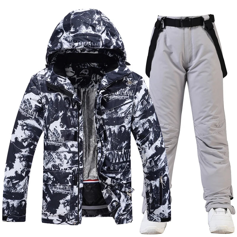 Arctic Queen Winter Snowboard Suit And Ski Jacket Set