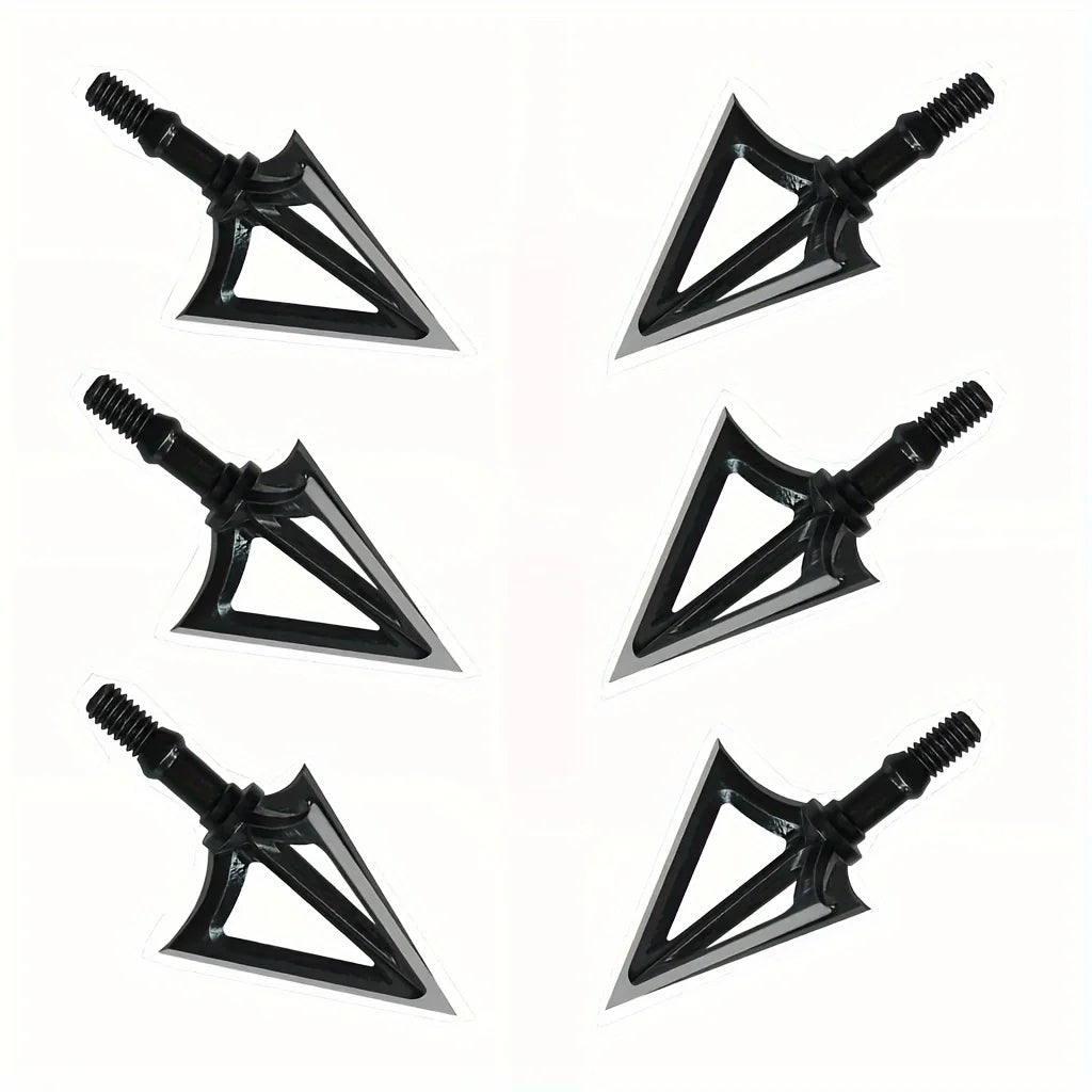 Stainless Steel 100 Grain 3 Blade Hunting Archery Broadhead