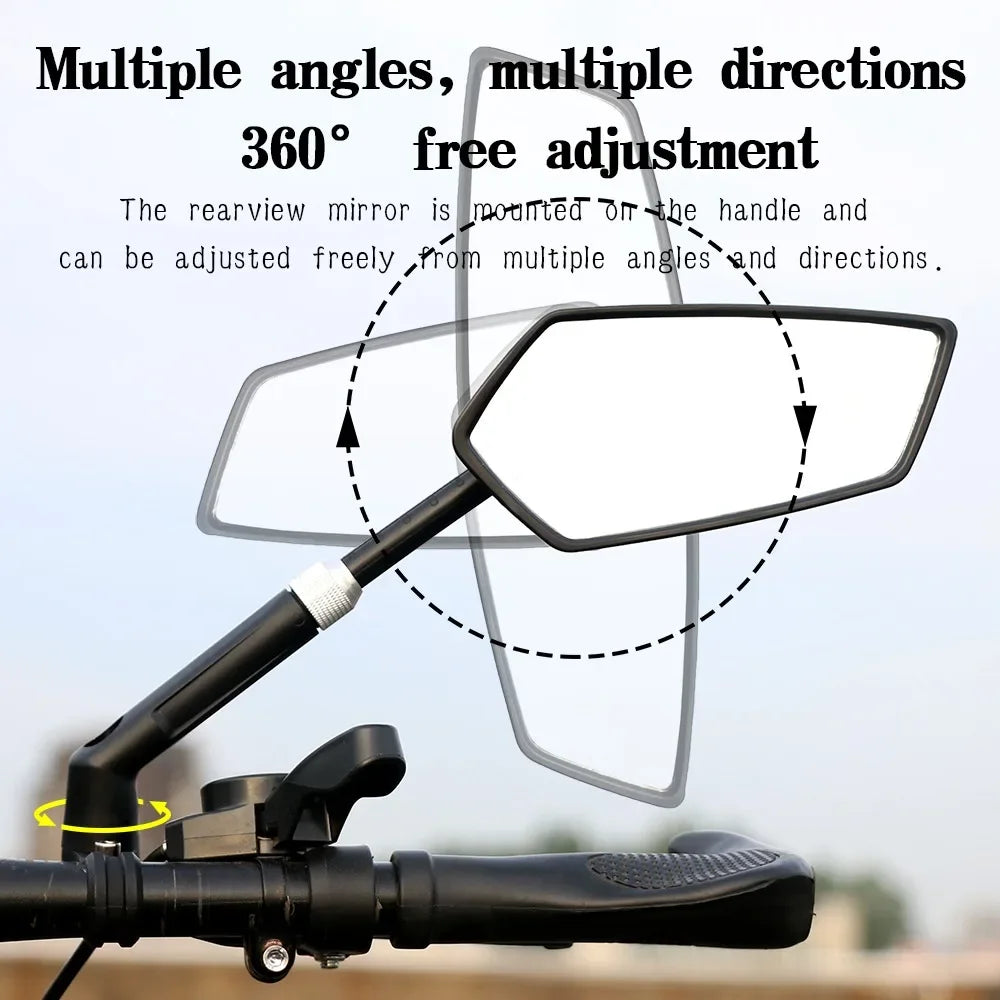 Tosud Adjustable Telescopic Mountain Bicycle Rearview Mirror