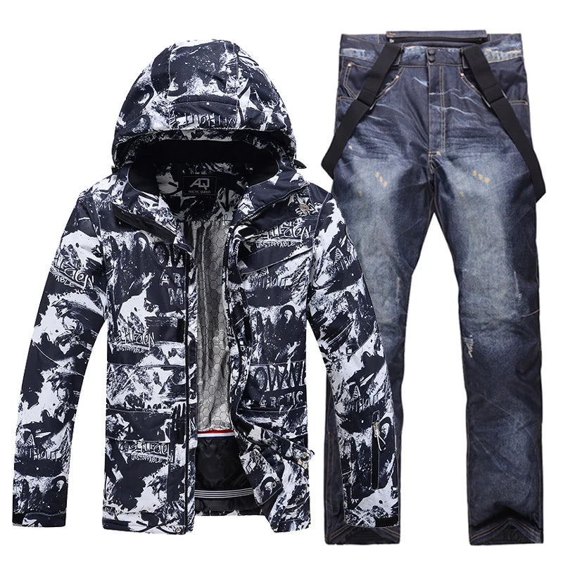 Arctic Queen Winter Snowboard Suit And Ski Jacket Set