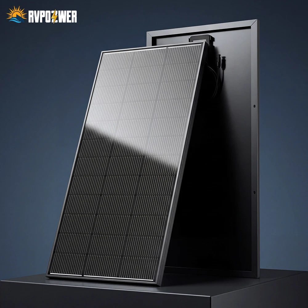 RVPOZWER N-Type Monocrystalline Rigid Solar Panels for Off Grid Power