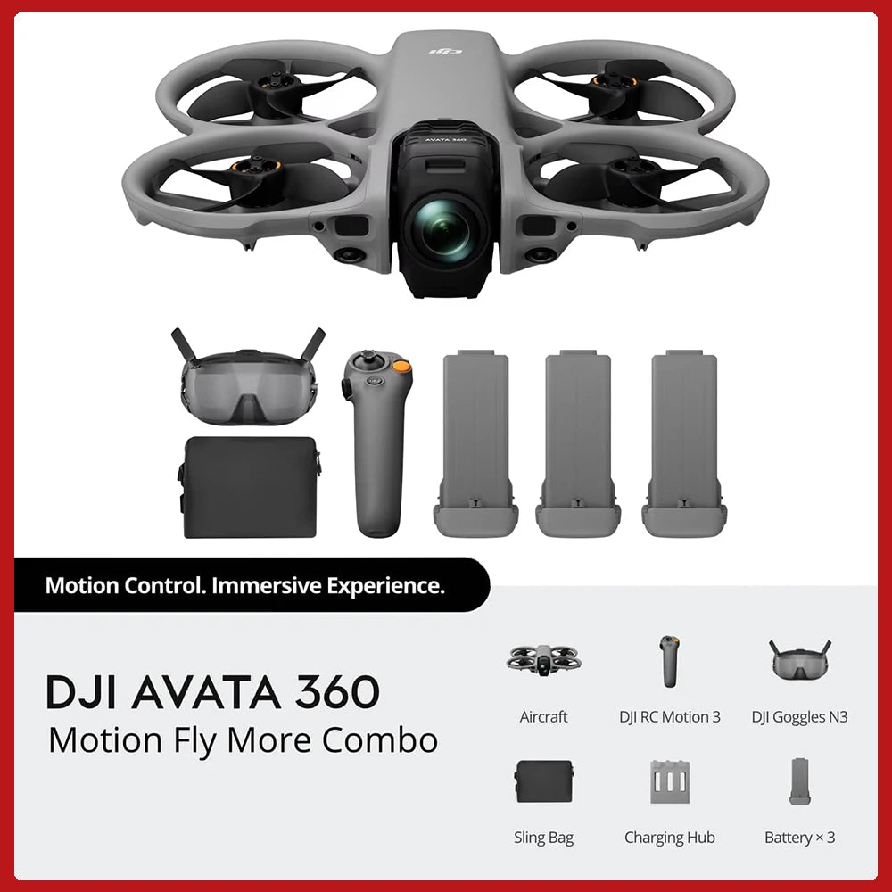 DJI Avata 360 Drone Features Advanced 8K Aerial Camera