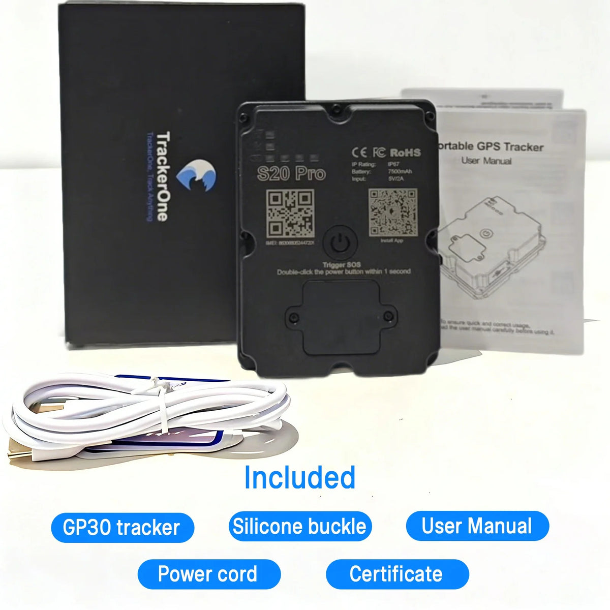 Wireless 4G Magnetic GPS Tracker for Real Time Vehicle Tracking