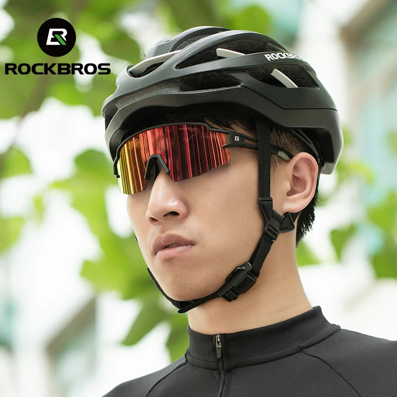 ROCKBROS Cycling Glasses Polarized UV400 Photochromic Sunglasses
