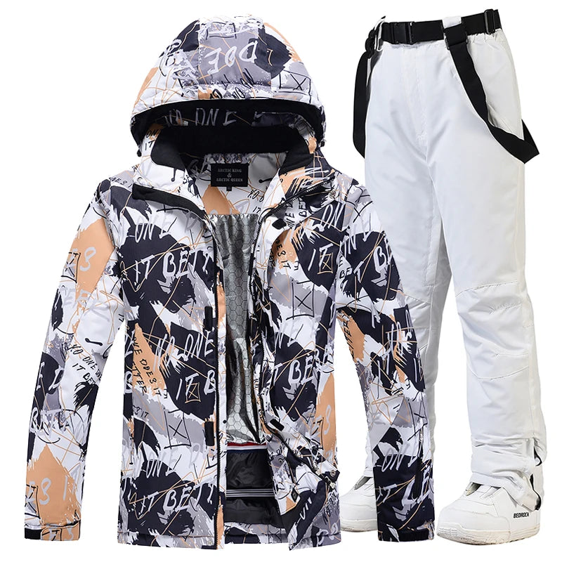 Arctic Queen Winter Snowboard Suit And Ski Jacket Set