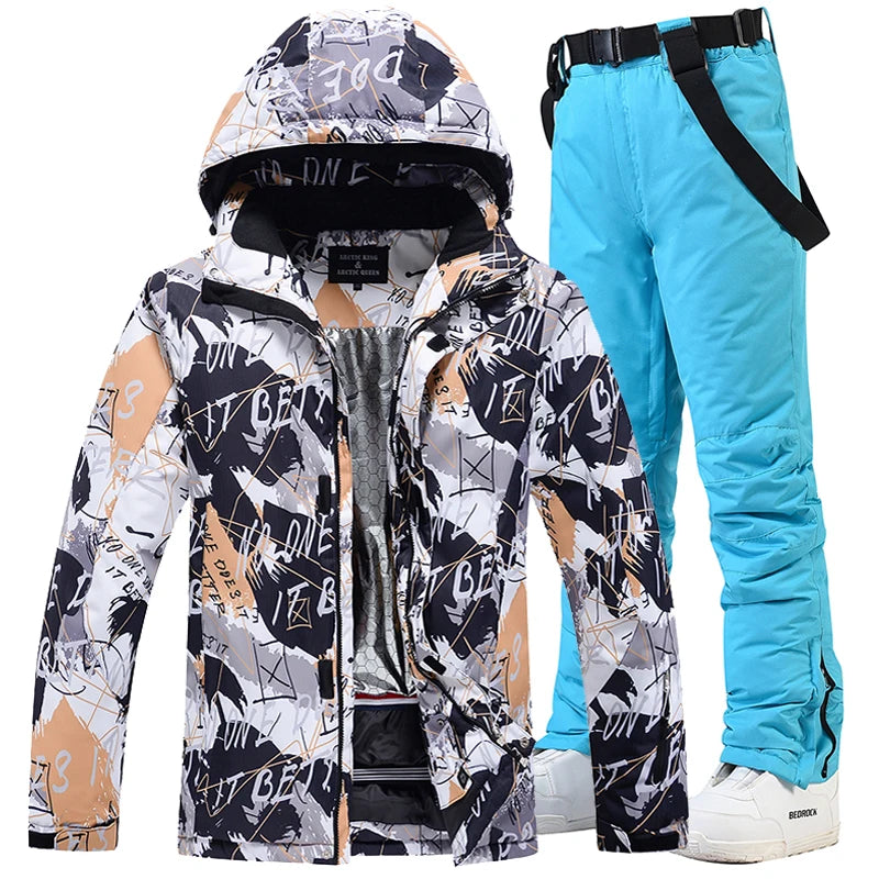 Arctic Queen Winter Snowboard Suit And Ski Jacket Set