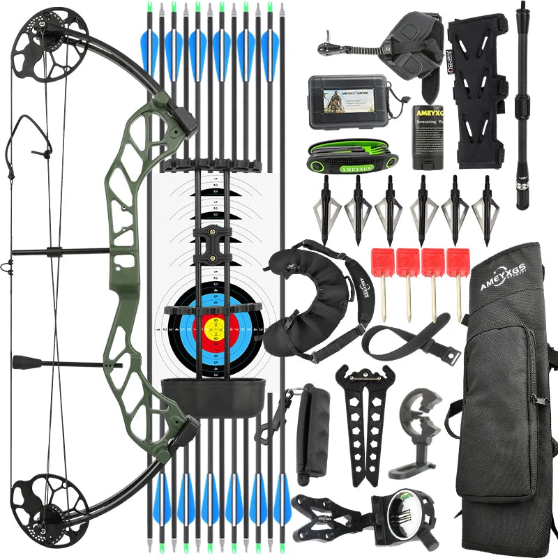 Durable Aluminum Archery Compound Bow For Professional Outdoor Hunting