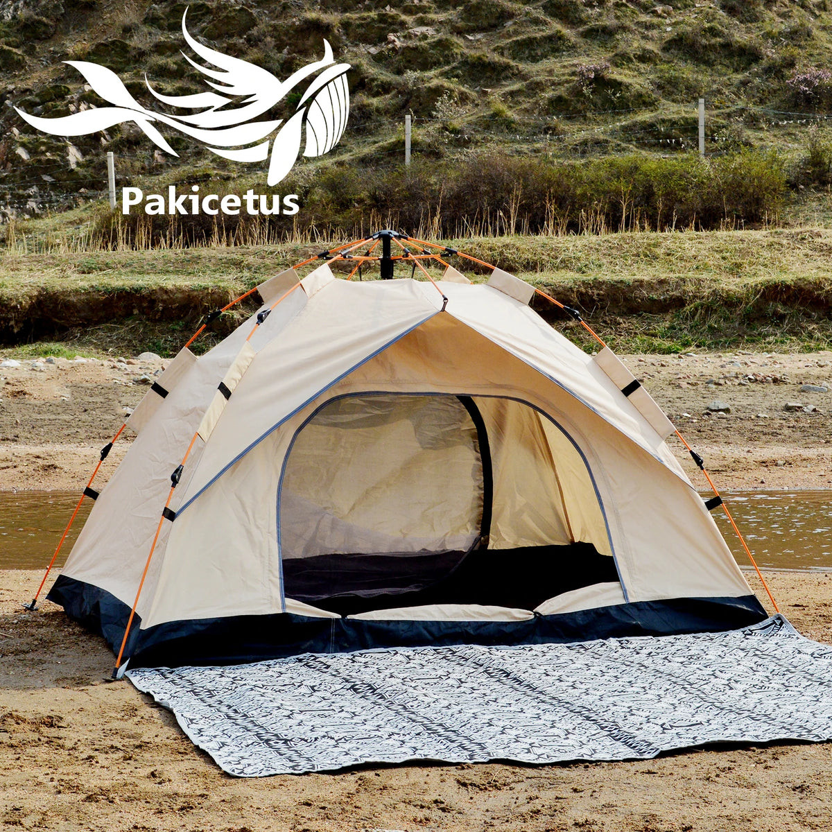 Pakicetus Instant Automatic Opening Portable Tent For Beach Camping