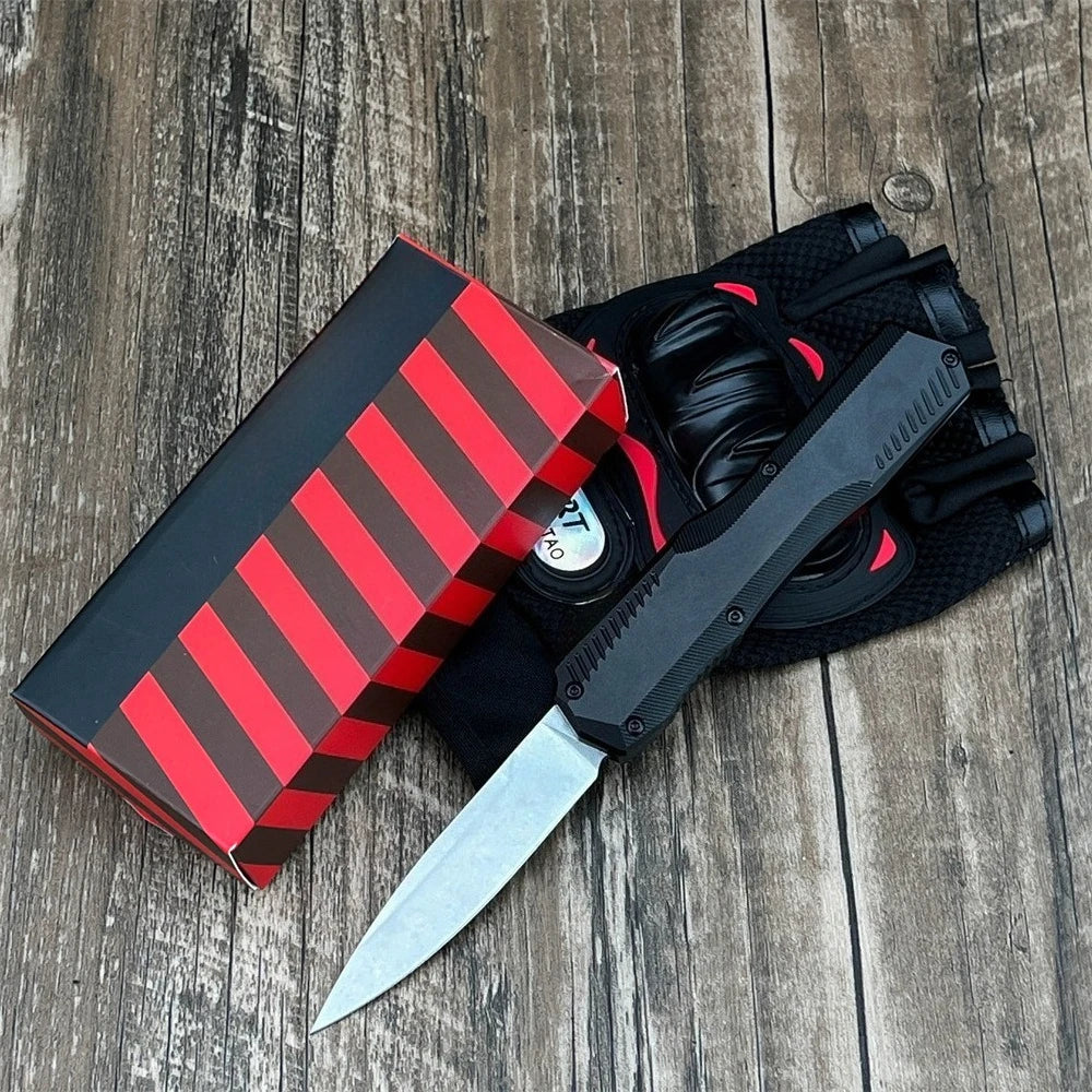 T6 Aluminum D2 Blade Outdoor Utility Knife For Camping EDC
