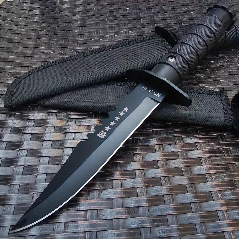 Doom Blade Outdoor Tactical Survival Fixed Blade Knife With Sheath
