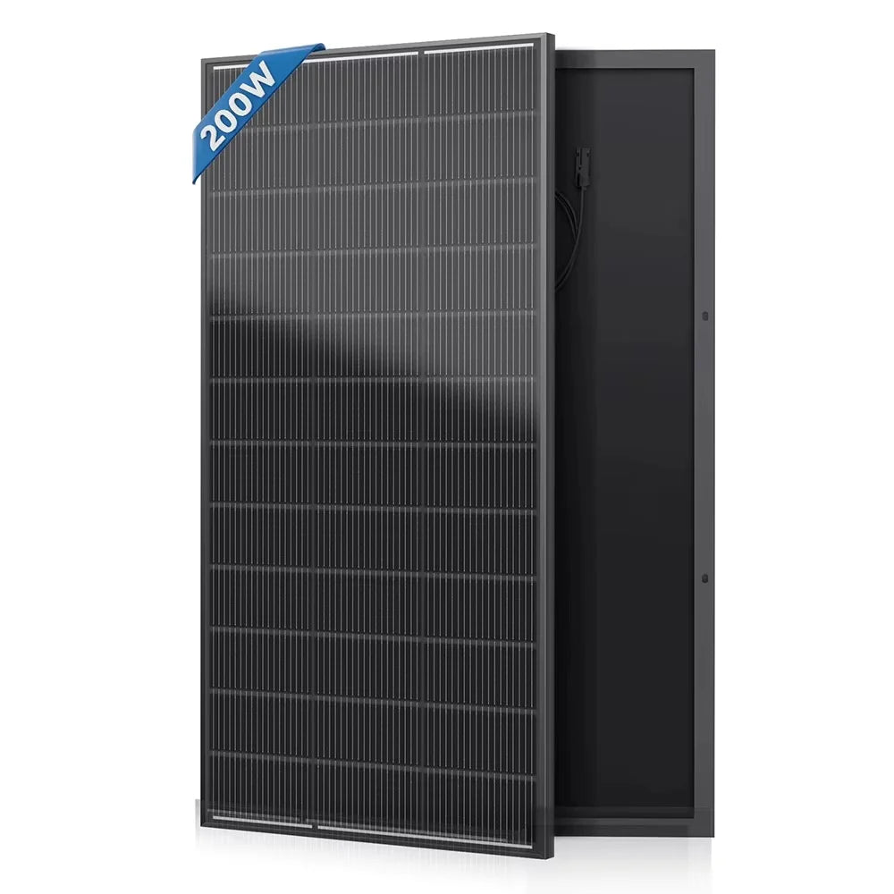 RVPOZWER N-Type Monocrystalline Rigid Solar Panels for Off Grid Power