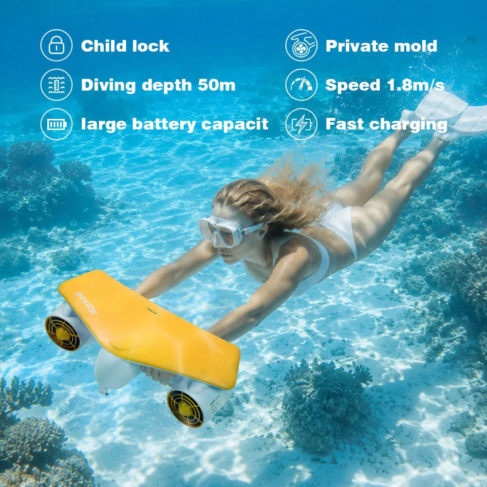 Mankeel Electric Underwater Sea Scooter For Diving And Snorkeling