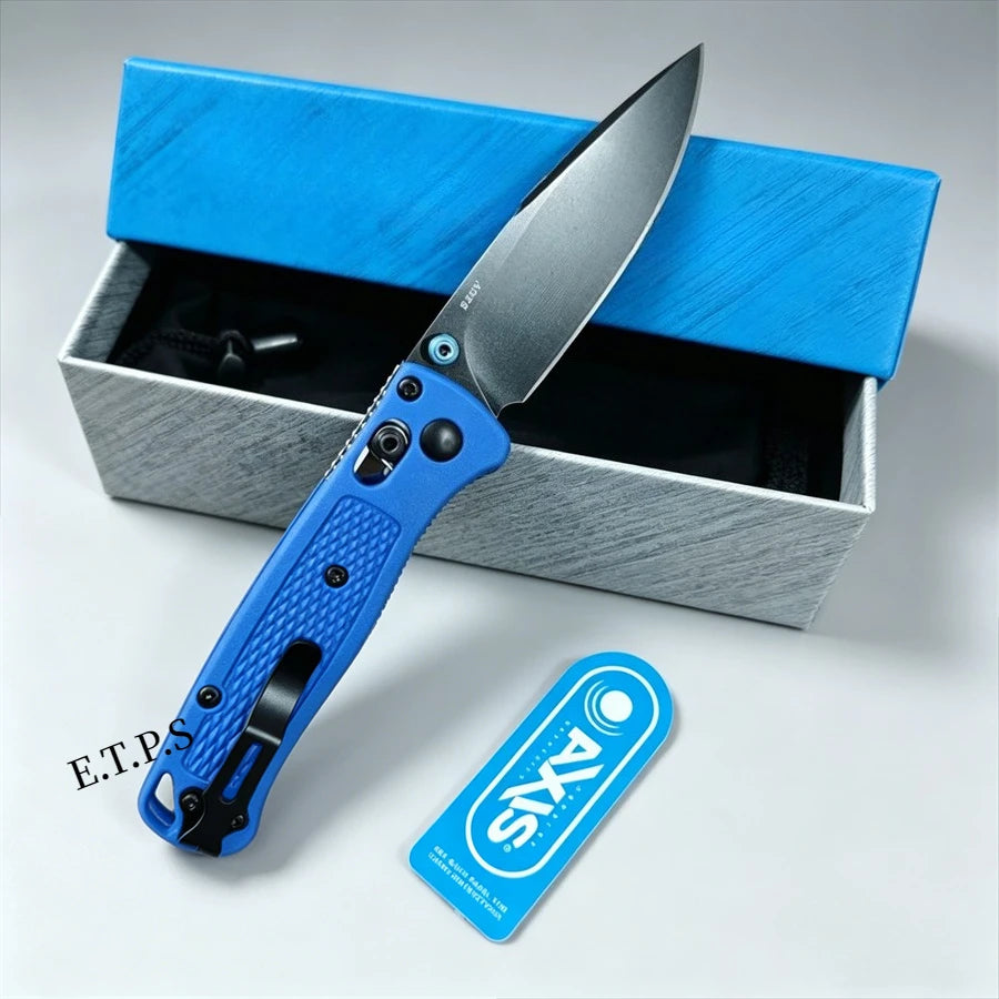 AXIS Folding Pocket Knife With Stainless Steel Drop Point Blade