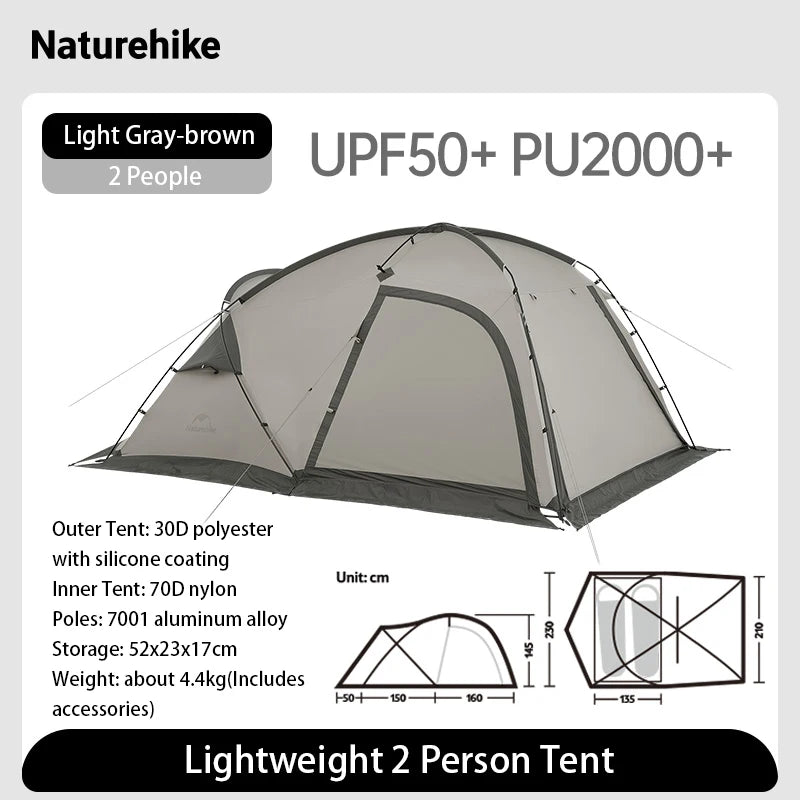 Naturehike Massif Hot Tent With Stove Jack Waterproof Windproof