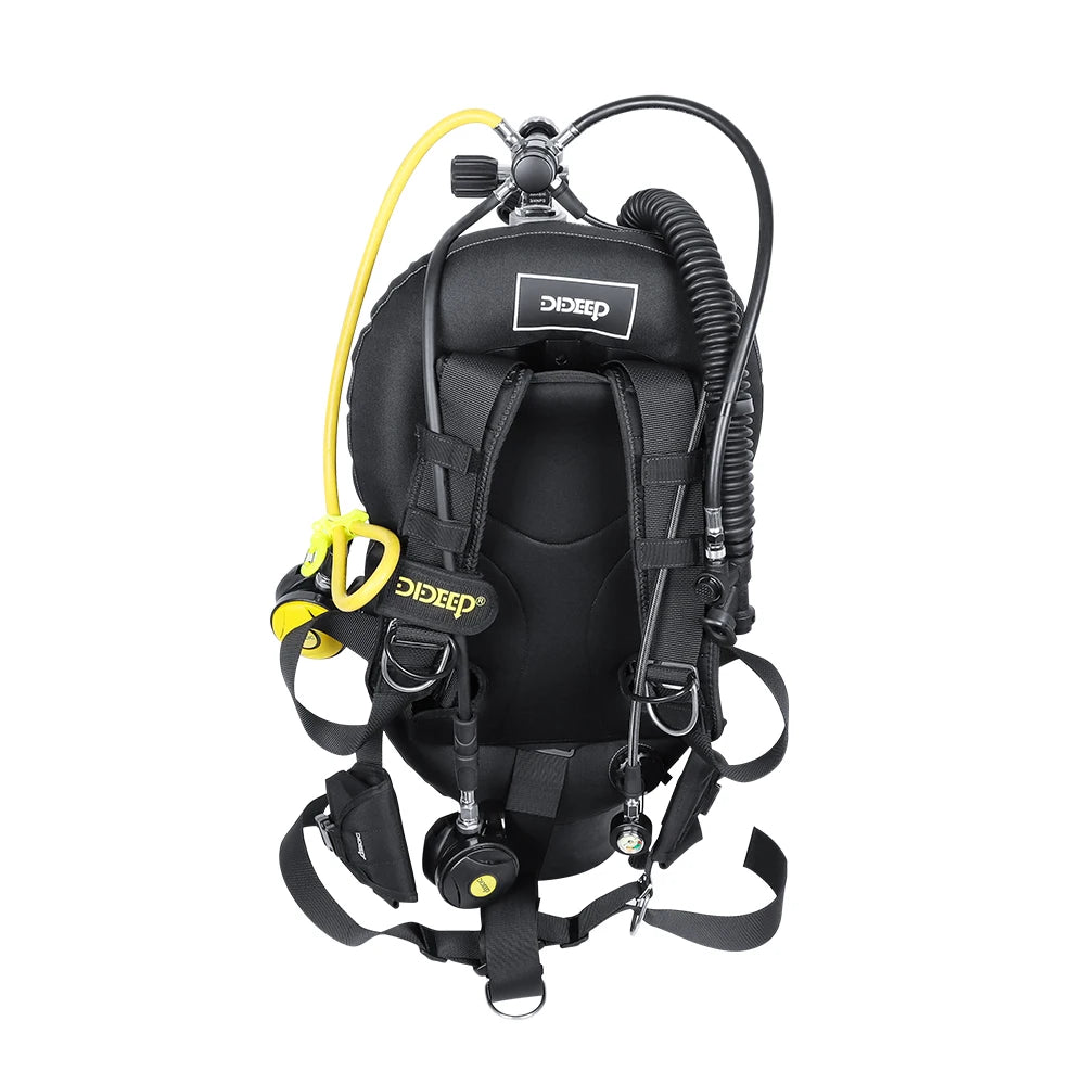 DIDEEP Donut Design Scuba Diving BCD Vest With Nylon Harness