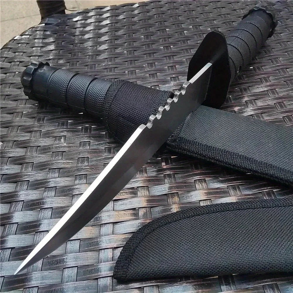 Doom Blade Outdoor Tactical Survival Fixed Blade Knife With Sheath