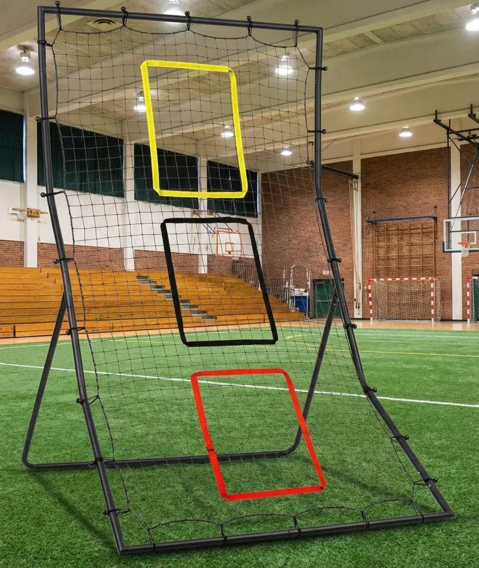 Himiss Three Zone Softball Rebounder Net For Pitch Training