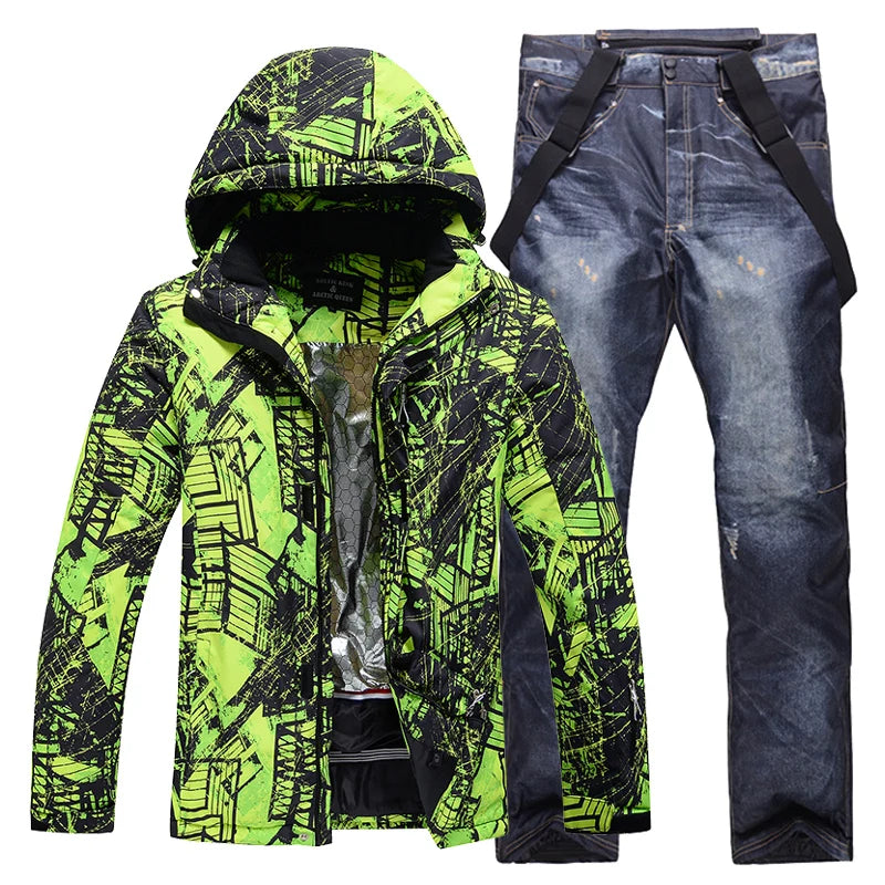 Arctic Queen Winter Snowboard Suit And Ski Jacket Set