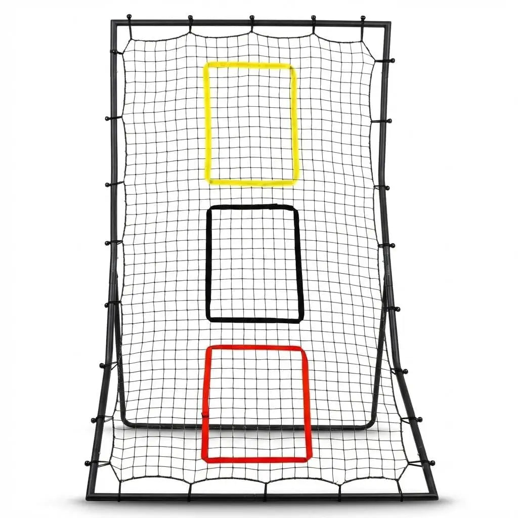 Himiss Three Zone Softball Rebounder Net For Pitch Training