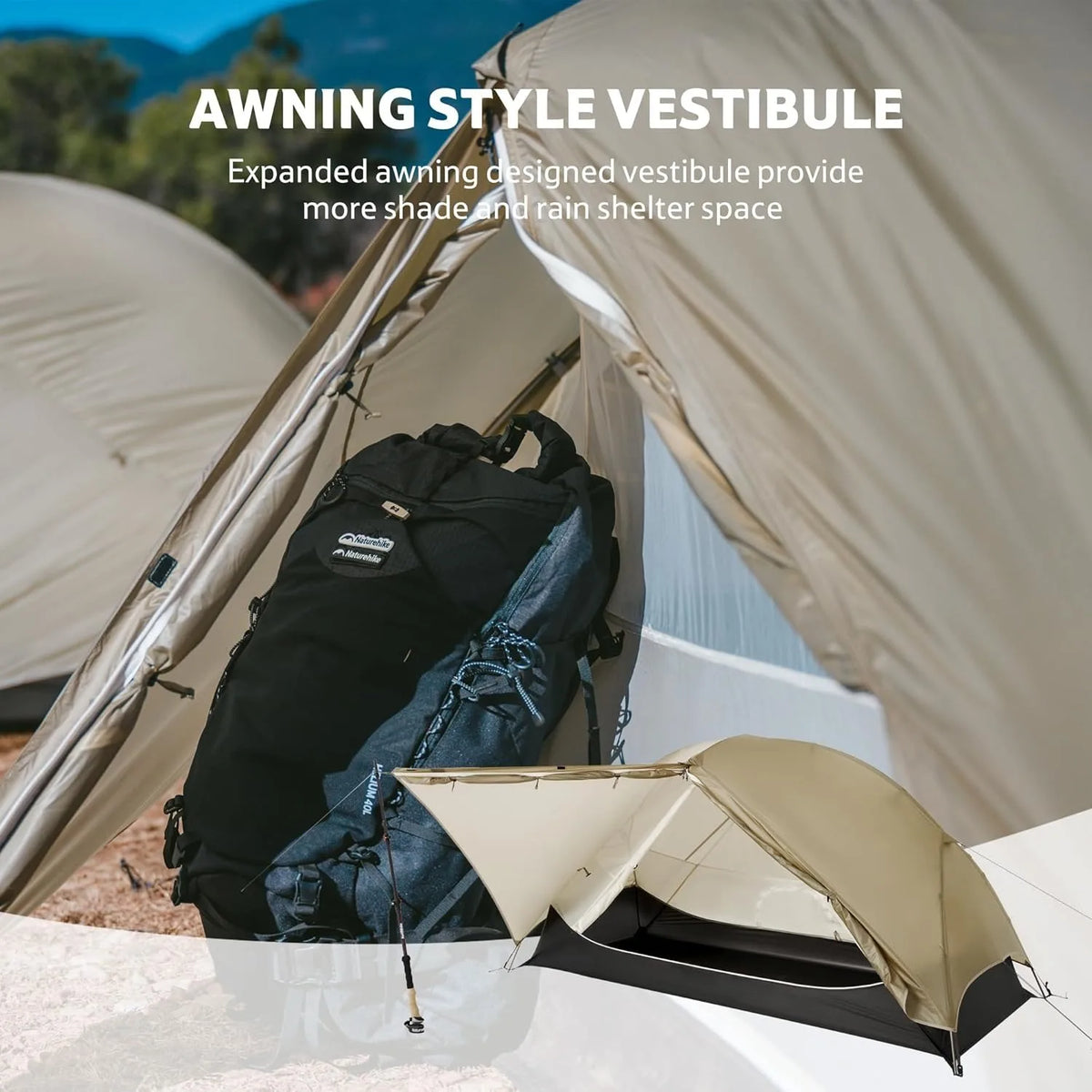 Naturehike Mongar UL Ultralight Waterproof Backpacking Tent